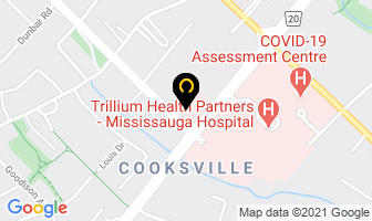 Lee Elmer Dr in Mississauga map