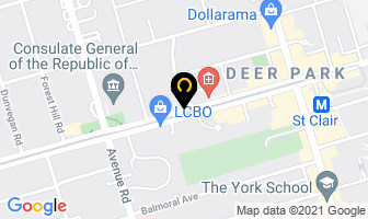 Lee Hair Salon in Orillia map