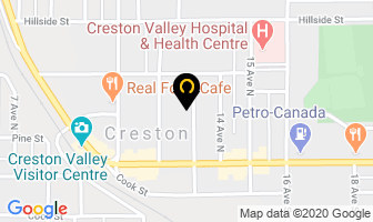 Lee Kendra in Creston map