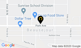 Lee's Village Restaurant in Beausejour map