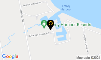 Lefroy Harbour Resorts Inc in Sherbrooke map