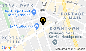 Legacy Bowes Group in Winnipeg map