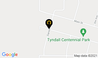 Legacy Concrete Engraving in Tyndall map