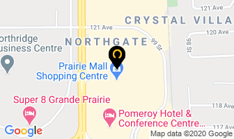 Legacy Homes in Grande Prairie map