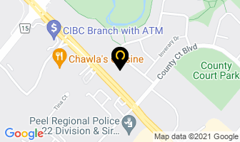Legal Aid Ontario in Brampton map