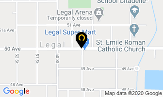 Legal Hotel in Cold Lake map