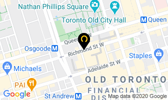 Legal Print & Copy in Toronto map