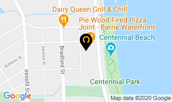 Legal Reporting Services in Barrie map