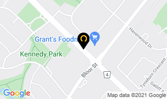 Legal Shield in Mississauga map