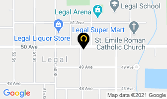 Legal Super Mart in Cold Lake map