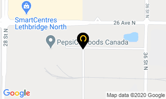 Legge's Exterior Contracting Ltd in Lethbridge map