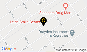 Leigh Smile Center in Saskatoon map