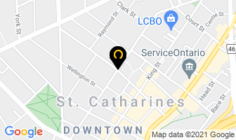 Leisure Limo in St. Catharines map