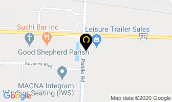 Leisure Trailer Sales Ltd in Tecumseh map