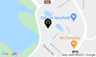Leland Roofing in Halifax map
