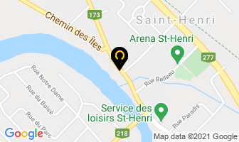 Lemieux Assurances in Saint-henri map