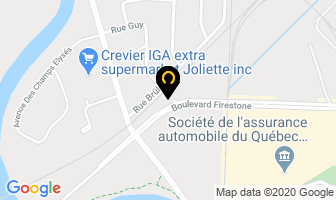 L'encadreuse in Joliette map