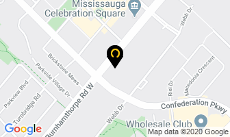 Lennard Commercial Realty in Mississauga map