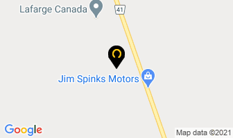 Lennox Fencing in Napanee map