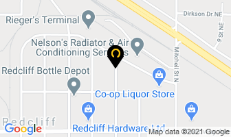 Len's Mechanical & Autobody in Redcliff map