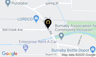 Len's Transportation Group Ltd Highway Dispatch in Burnaby map
