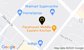 Lenscrafters in Mississauga map
