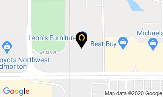 Leon's Furniture in Edmonton map
