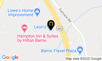 Leon'S Furniture in Barrie map