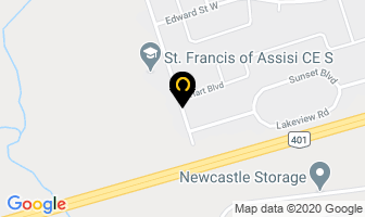 Leona's Home Spa in Newcastle map