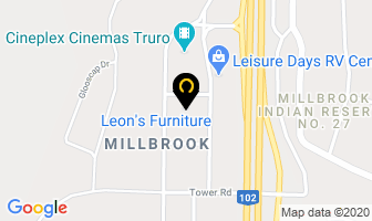 Leon's Furniture in Truro map
