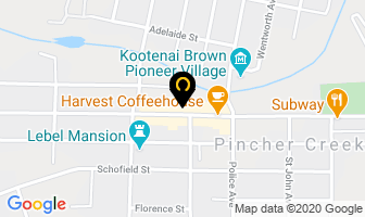 Leo's Pub in Pincher Creek map