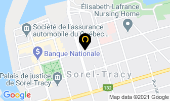 Lepage Beaudoin Avocats in Sorel-Tracy map