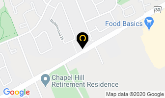 Lepage Osteopathic Clinic in Guelph map