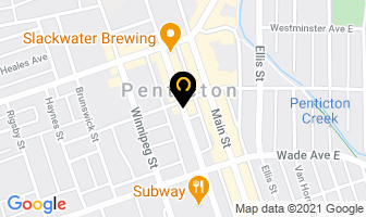Lerchs & Ward Lawyers in Penticton map