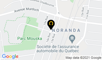 Les Agences Simplex Automatiques Lt&eacute;e in Rouyn-Noranda map