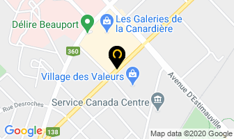 Les Ailes Entrepot in Ville de Québec map