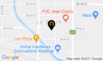 Les Aliments M Et M in La Sarre map