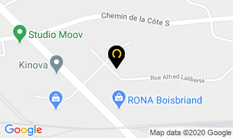 Les Aliments O'sole Mio Inc in Repentigny map