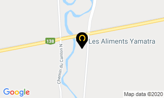 Les Aliments Yamatra Import Export Inc in Yamachiche map