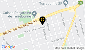 Les Amis De Lamater in Terrebonne map