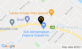 Les Automobiles Action in Clermont map