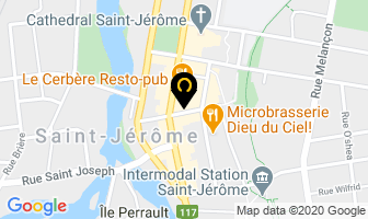 Les Avocats Gu&eacute; in Saint-Jérôme map