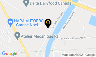 Les Brosses M&eacute;tro Inc in Rigaud map