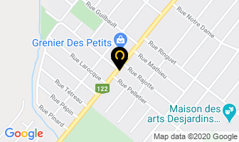 Les Coifferies D'annie in Drummondville map