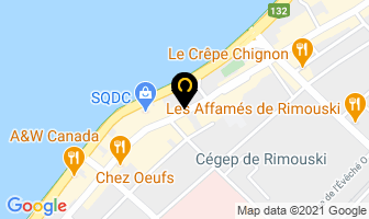 Les Coiffures D'&eacute;d&egrave;s in Rimouski map
