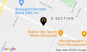 Les Constructions Decaste in Brossard map