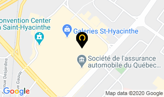Les Cousins in Saint-Hyacinthe map