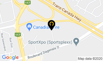 Les Distributions Cyme Inc in Laval map