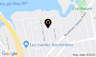 Les Emballages Marcel Langlois Inc in Laval map