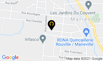 Les Entreprises Chatel Inc in Marieville map